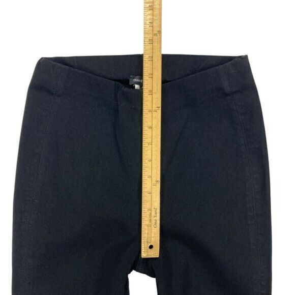 Franne Golde Slim Stretch Jeans Womens S Black Pullon Elastic Waist Preppy New - Picture 9 of 12